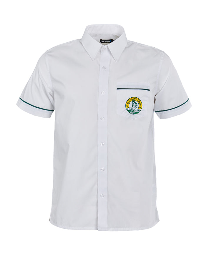 S/S Shirt with Contrast Flat Piping