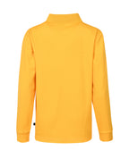 Long sleeve CB mesh plain polo