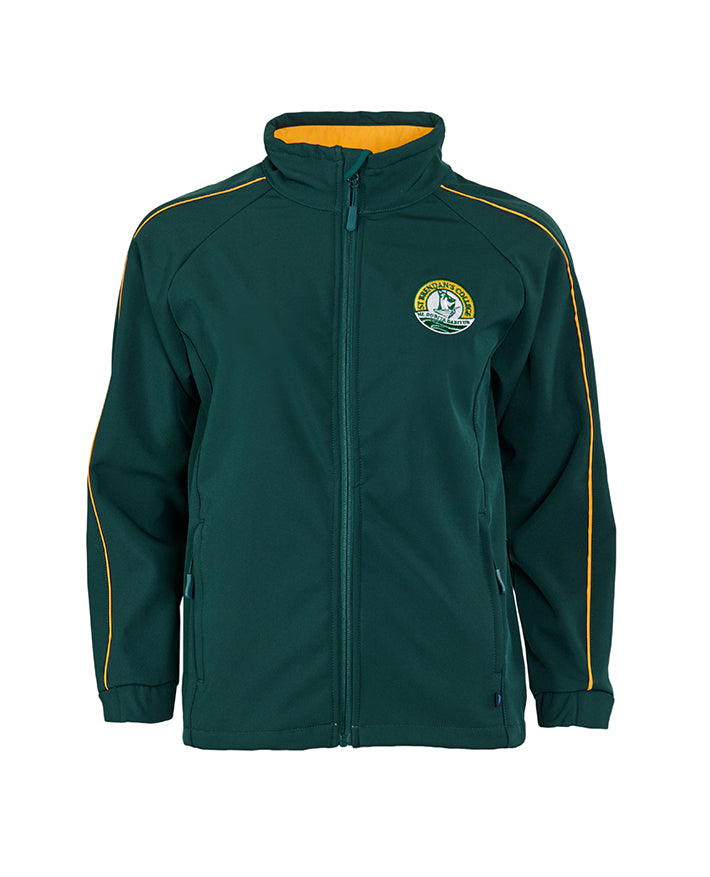 Bonded Softshell Jacket with contrast piping