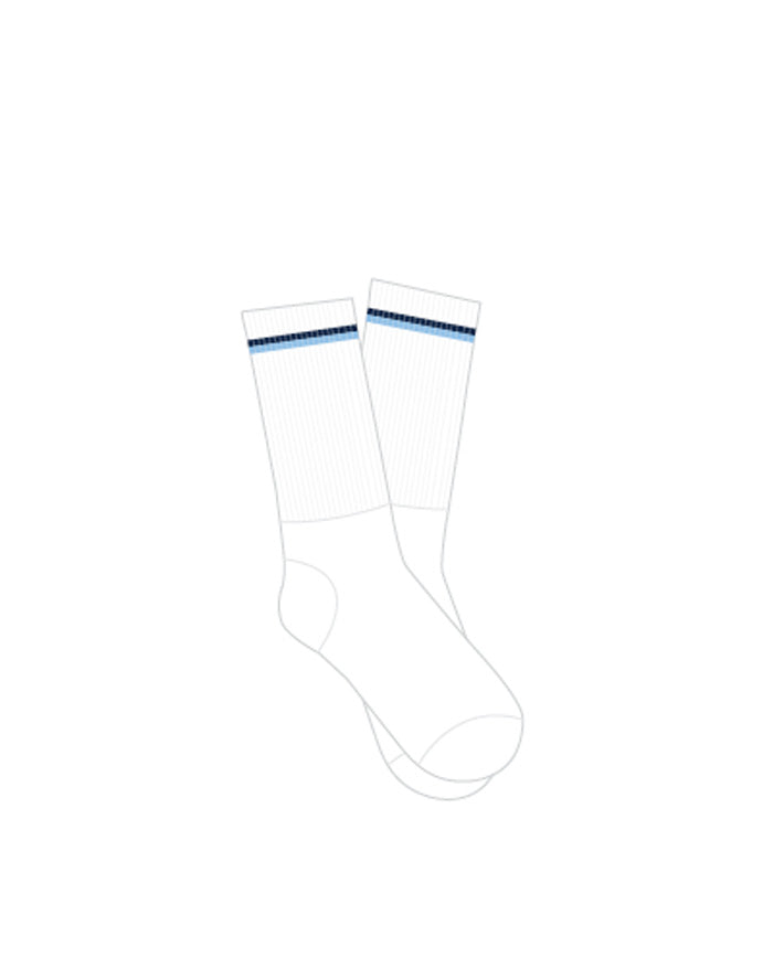 Striped Crew Socks