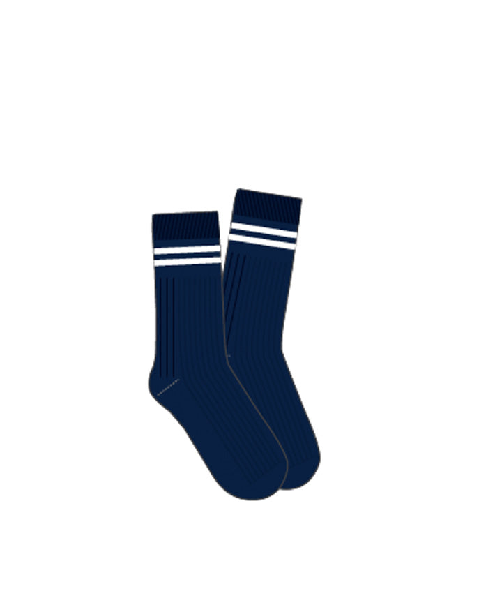 Striped Crew Socks