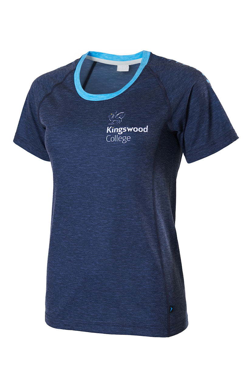 Ladies S/S Sublimated Crew neck - Raglan Tee