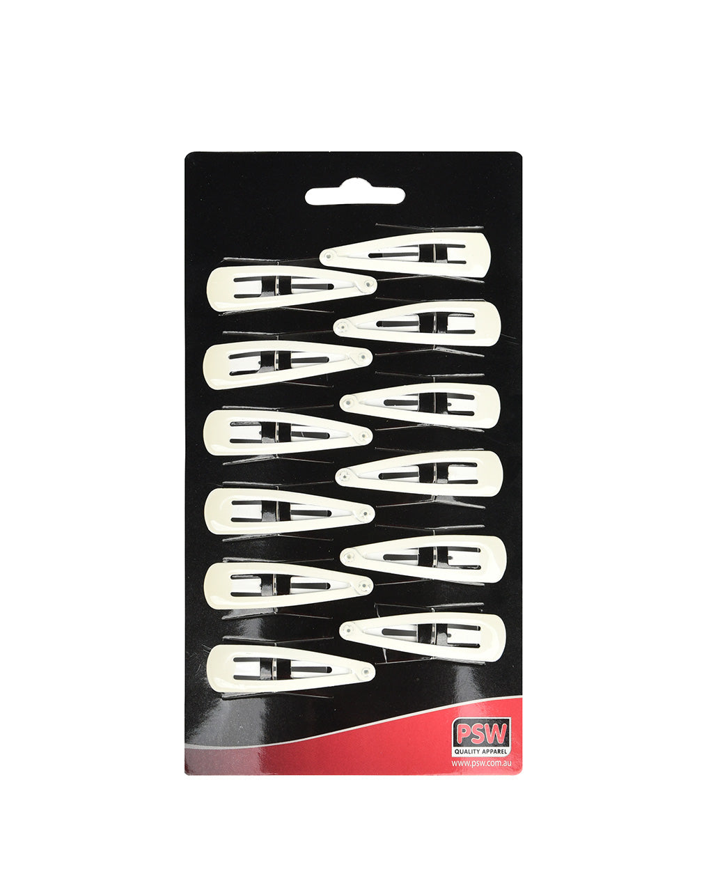 Snap Hair Clips - 12 Pack