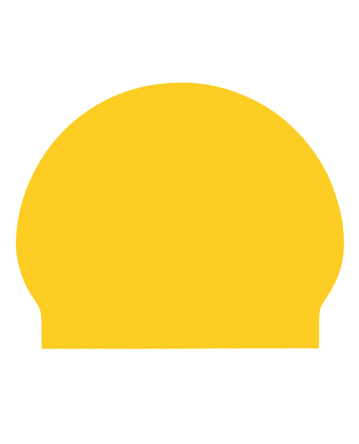 Swim Cap - Latex- Paterson (Yellow)