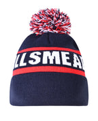 Circular Custom Jacquard Beanie with Pom Pom