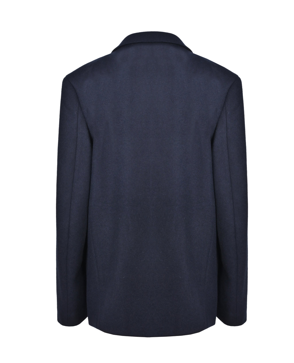 Unisex Flannel Blazer with Braid on All Pockets
