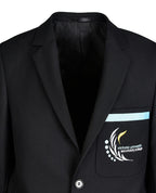 Unisex Twill Blazer with Chest Pocket Braid