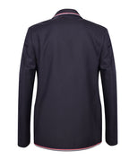 Unisex Twill Blazer with Braided collar Lapel and chest pocket