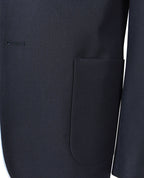 Blazer with Braid Around Outer Edge