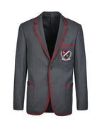 Unisex Twill Blazer with Full Braid