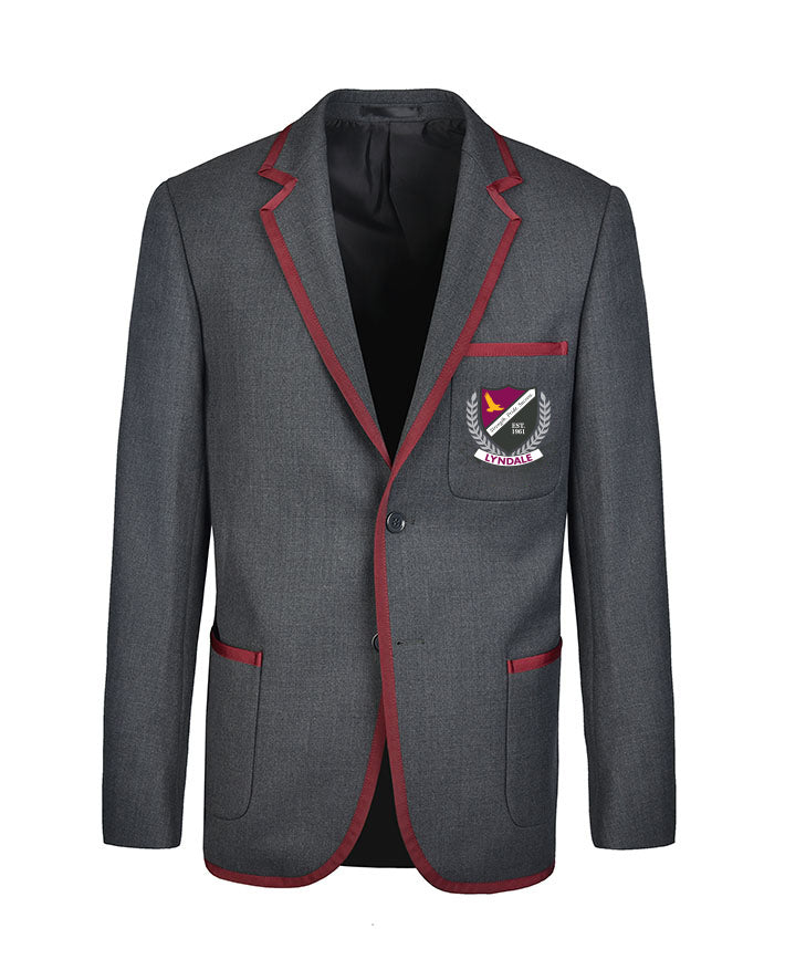 Unisex Twill Blazer with Full Braid