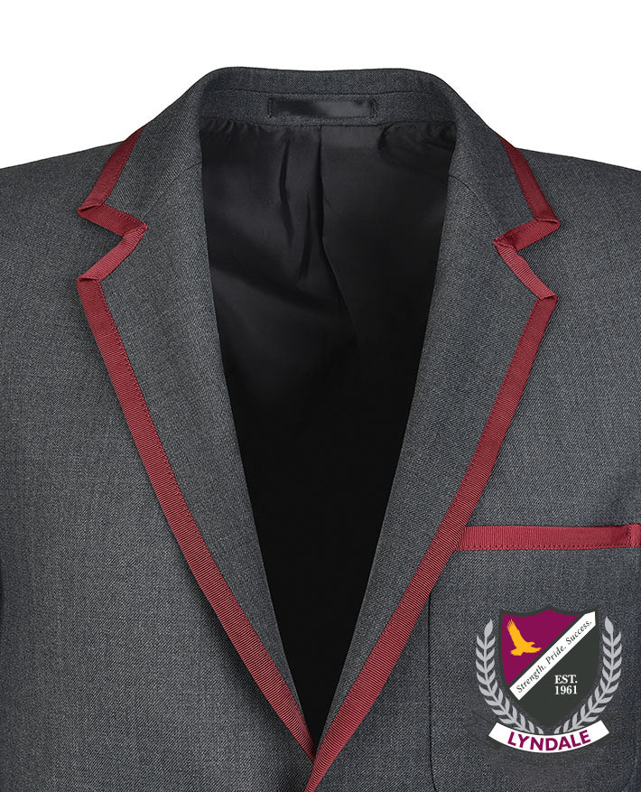 Unisex Twill Blazer with Full Braid