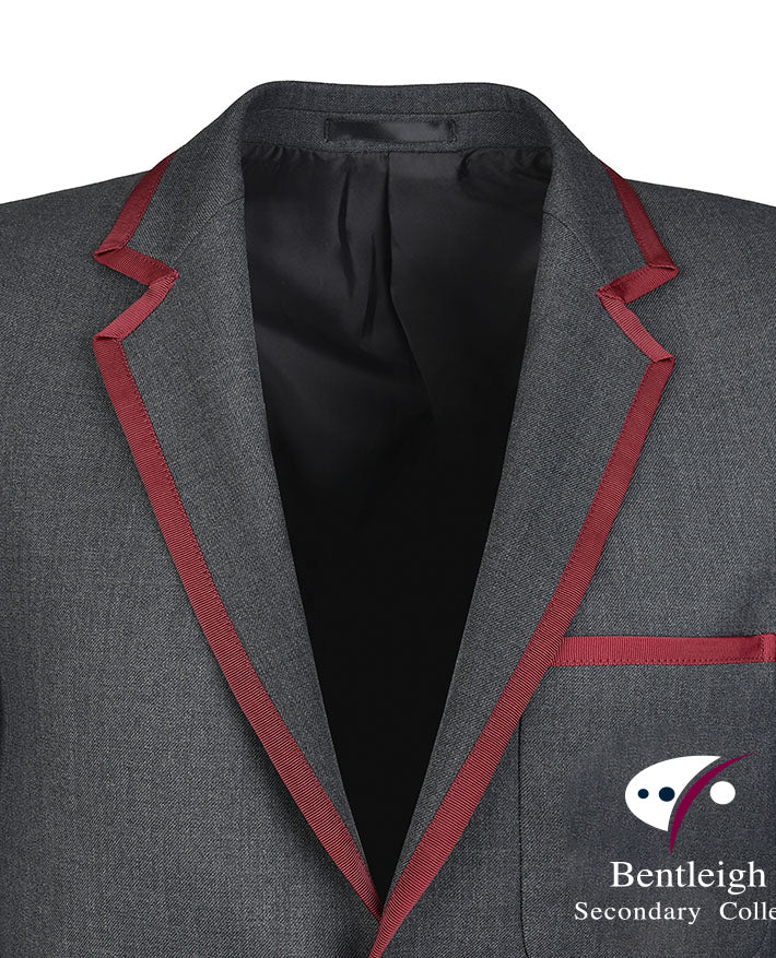 Unisex Twill Blazer with Full Braid
