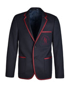 Unisex Twill Blazer with Full Braid