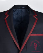 Unisex Twill Blazer with Full Braid