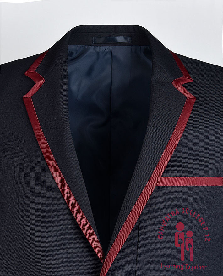 Unisex Twill Blazer with Full Braid