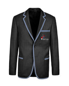 Unisex Twill Blazer with Full Braid