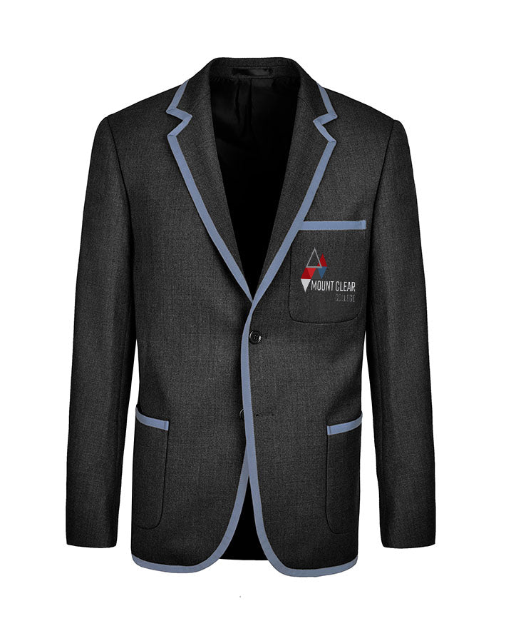 Unisex Twill Blazer with Full Braid