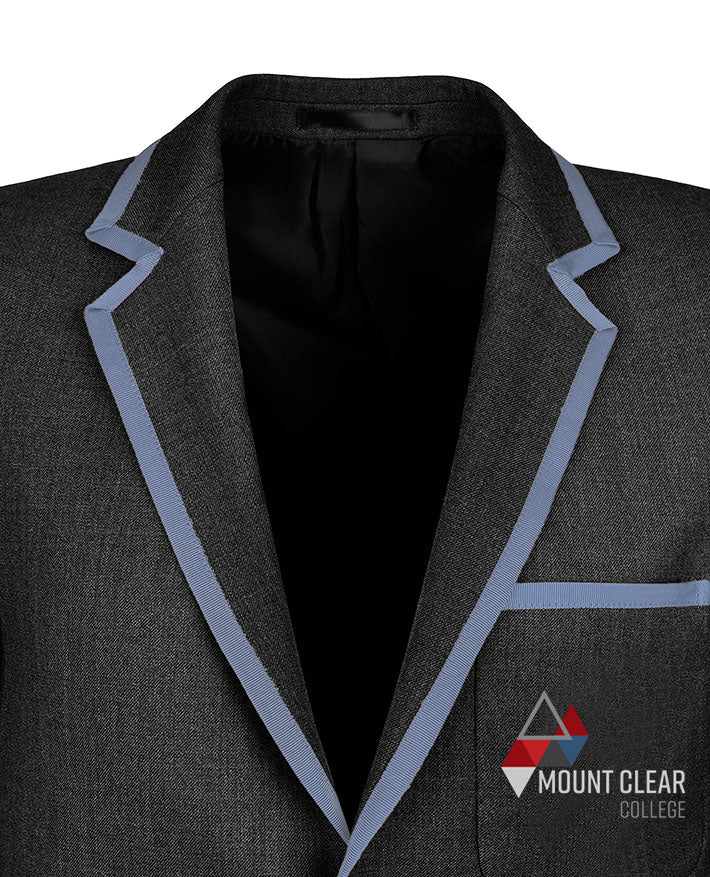 Unisex Twill Blazer with Full Braid