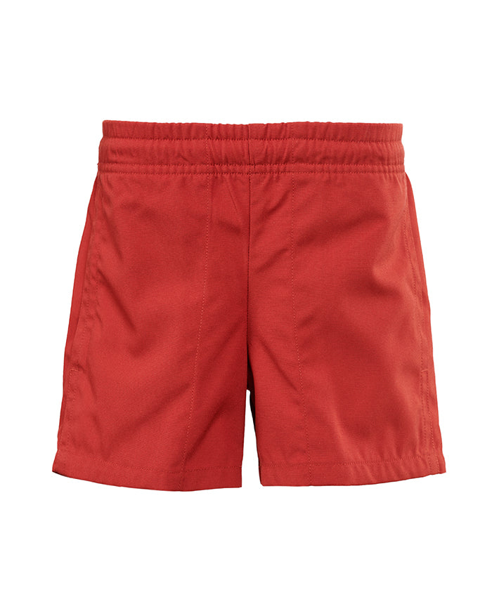 Gaberdine Zip Pocket Shorts