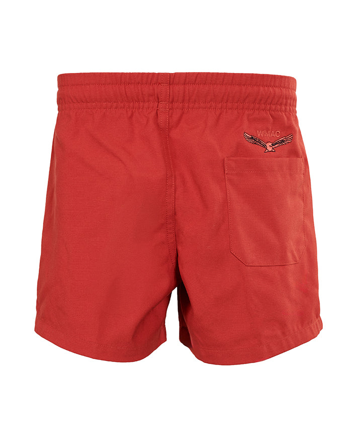 Gaberdine Zip Pocket Shorts