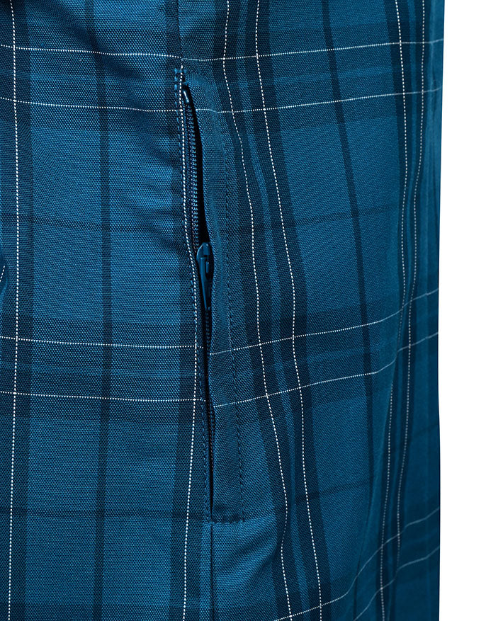 Summer Dress-Contrast Collar & Cuffs