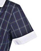 Summer Dress with Contrast Piping