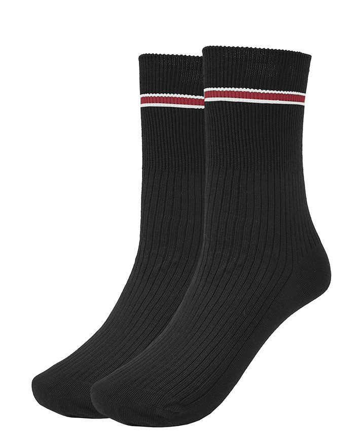 Stripe Crew Sock - 2 Pack
