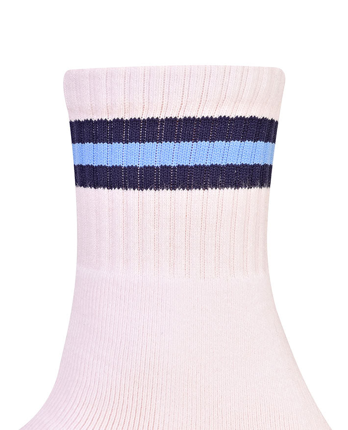 Stripe Cushion Foot Socks - 3 Pack
