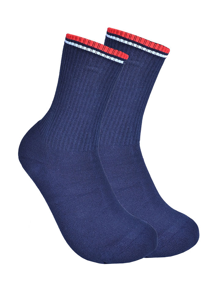 Stripped Crew socks-2 PACK