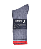 Stripped Crew socks-2 PACK