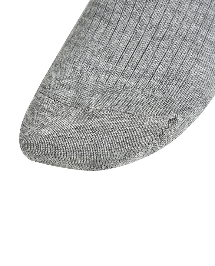 Wool Blend Knee Hi Socks with Stripes