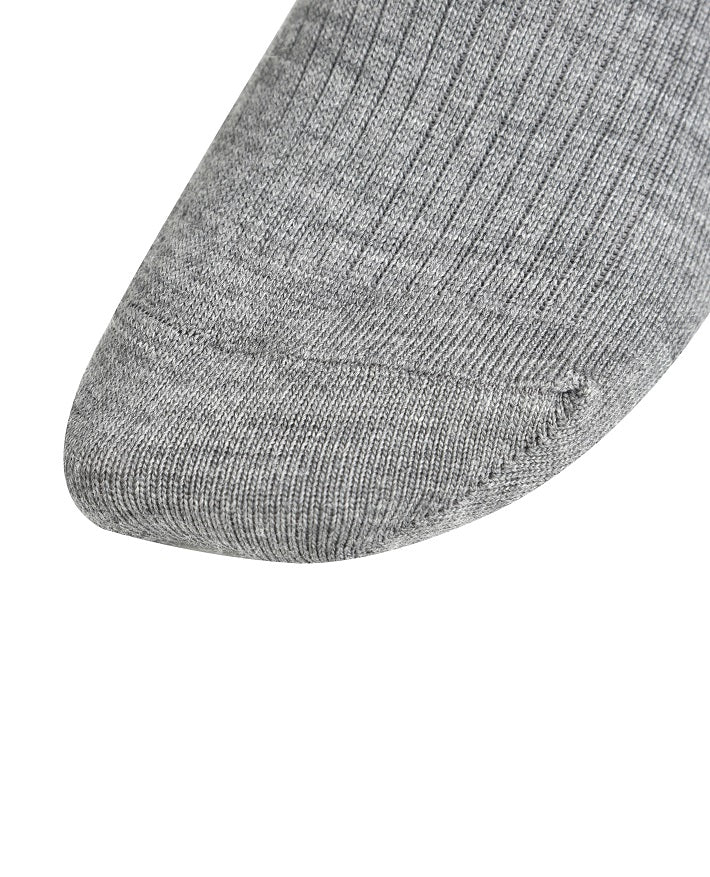 Wool Blend Knee Hi Socks with Stripes