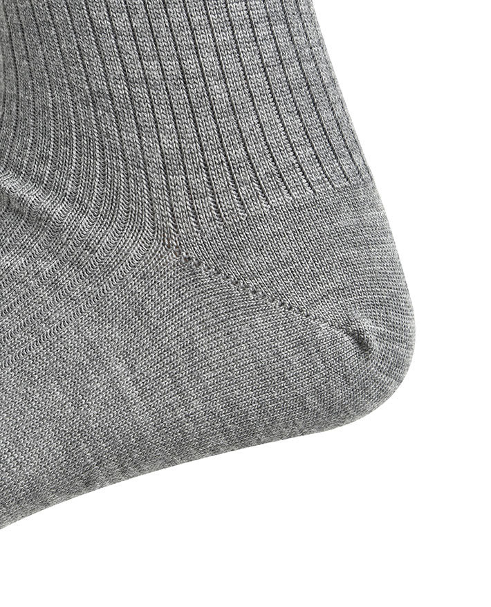 Wool Blend Knee Hi Socks with Stripes