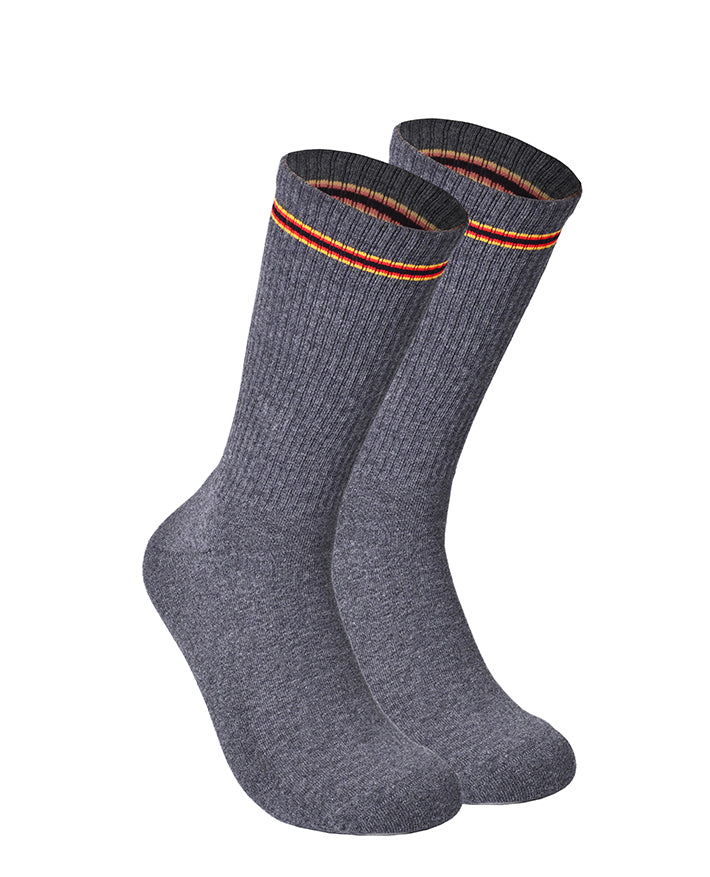 Stripe crew socks 2 pack