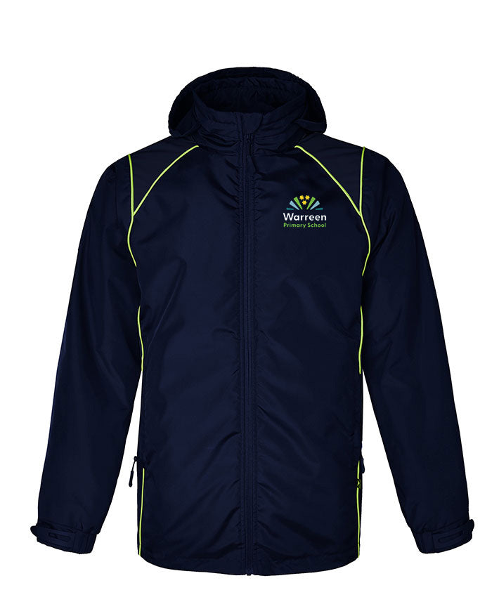 Spray Jacket with Contrast Piping
