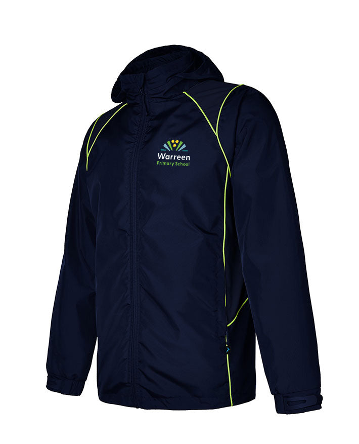 Spray Jacket with Contrast Piping