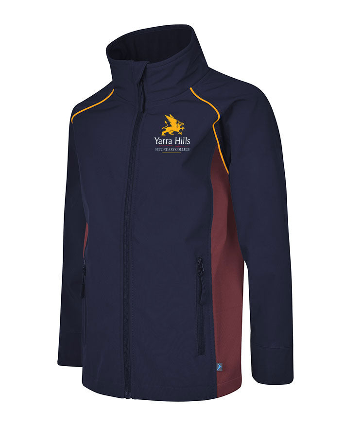 Raglan Bonded Jacket with Contrast Panel & piping