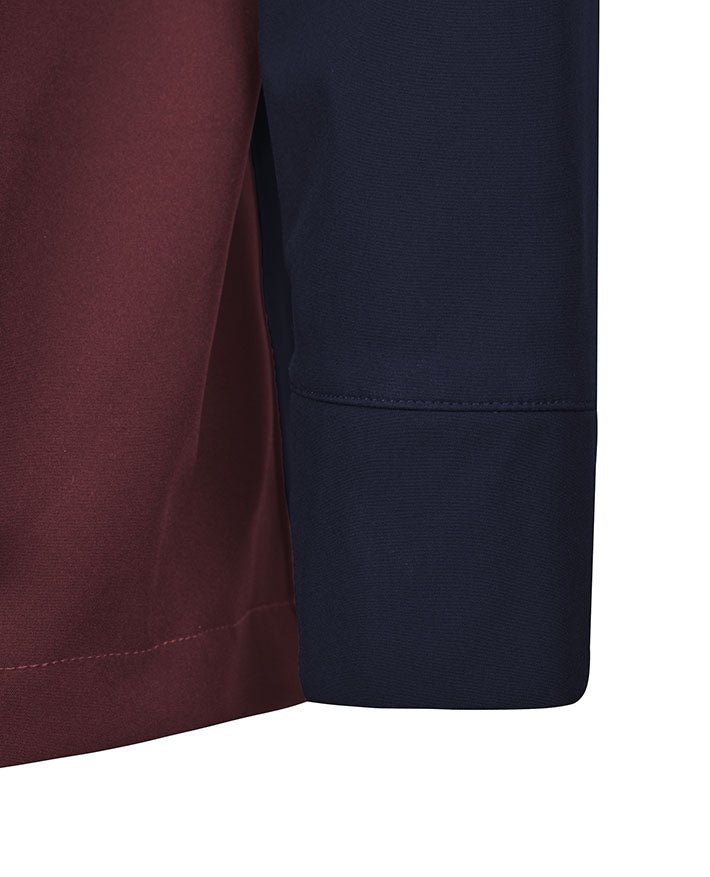 Raglan Bonded Jacket with Contrast Panel & piping