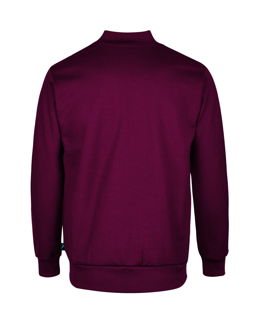 Drop Shoulder Nylon/Cotton Zip Jacket