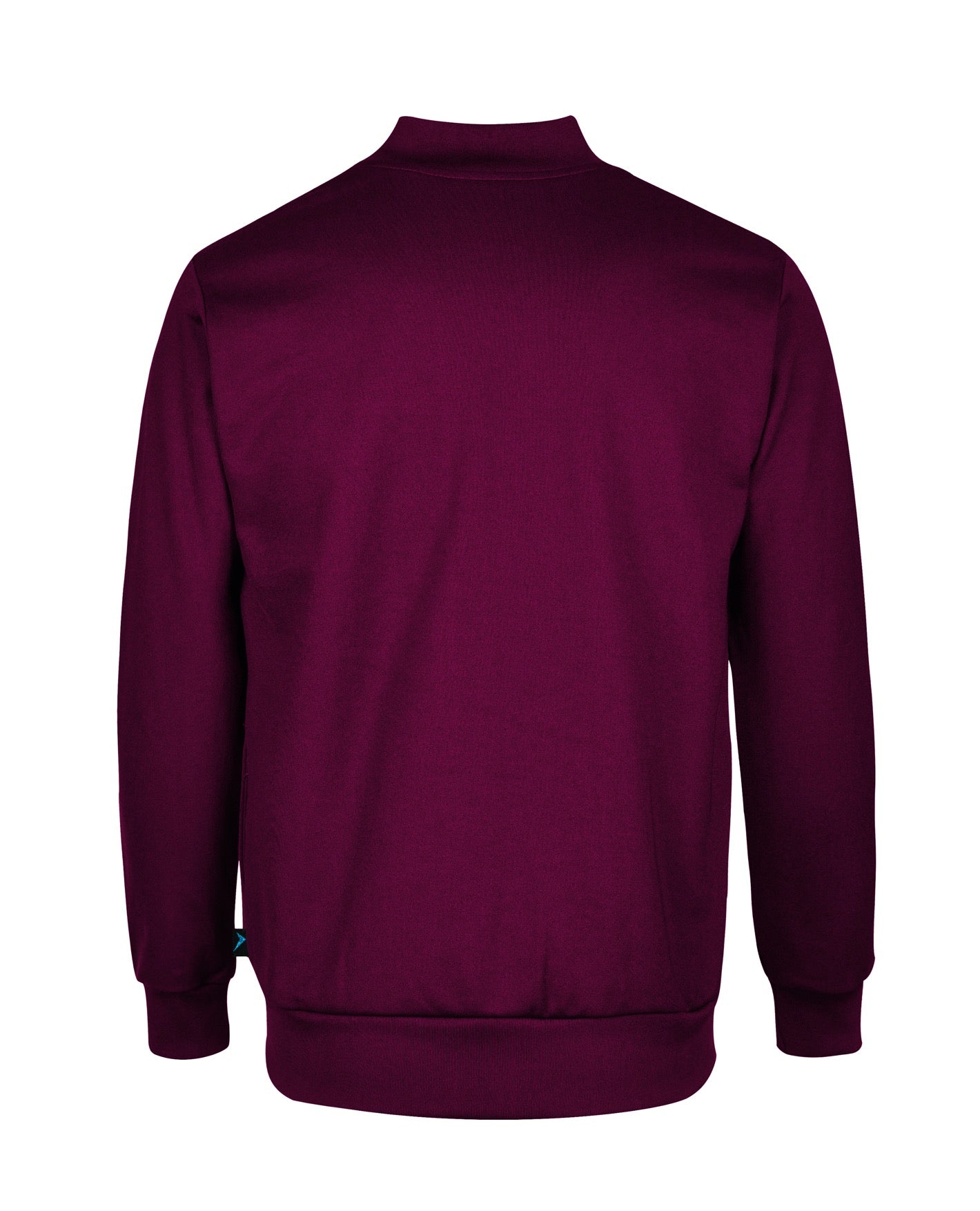 Drop Shoulder Nylon/Cotton Zip Jacket