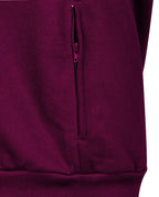 Drop Shoulder Nylon/Cotton Zip Jacket