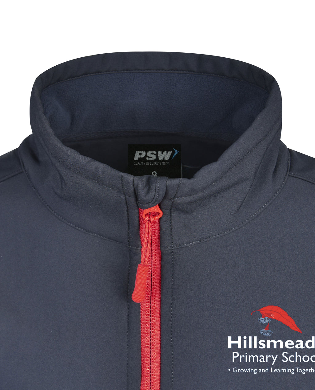 Bonded Jacket - Contrast Zips