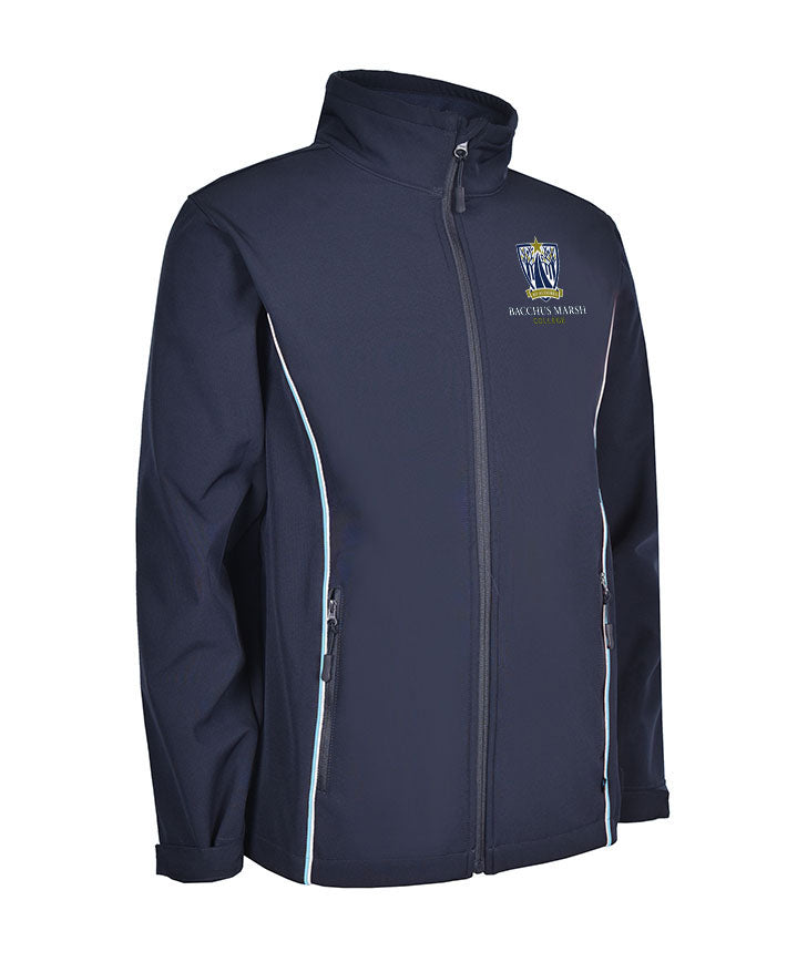 Bonded Jacket with contrast double piping