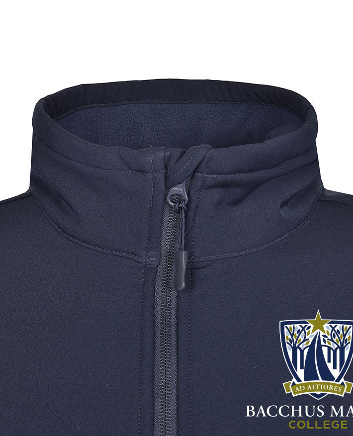 Bonded Jacket with contrast double piping