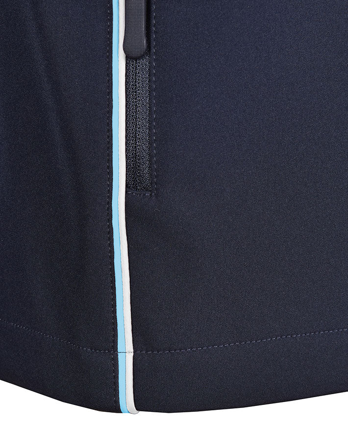 Bonded Jacket with contrast double piping
