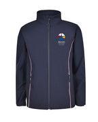 Bonded Jacket with contrast double piping