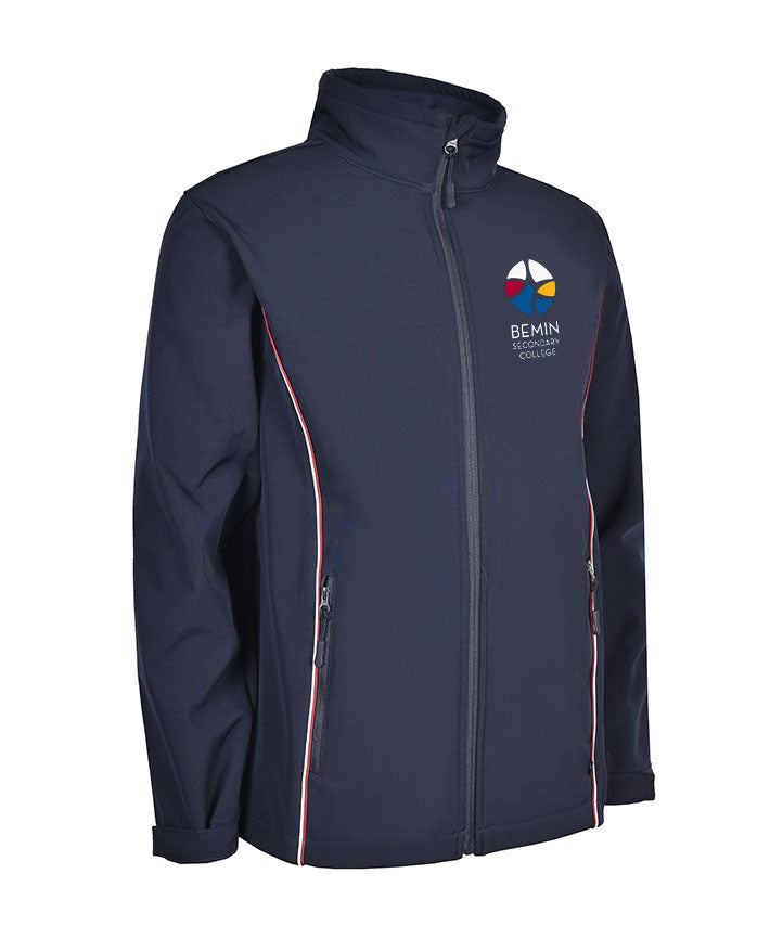 Bonded Jacket with contrast double piping