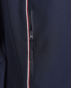 Bonded Jacket with contrast double piping