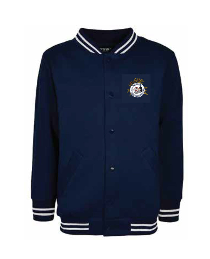 Bomber Jacket- Stripe Rib